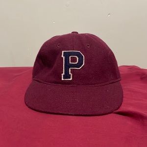 red Polo hat